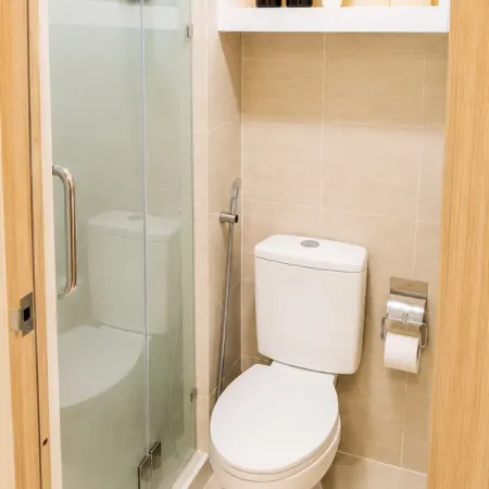Modern Black 1BR Pool View w/ Netflix | Shore Pasay Near Mall of Asia