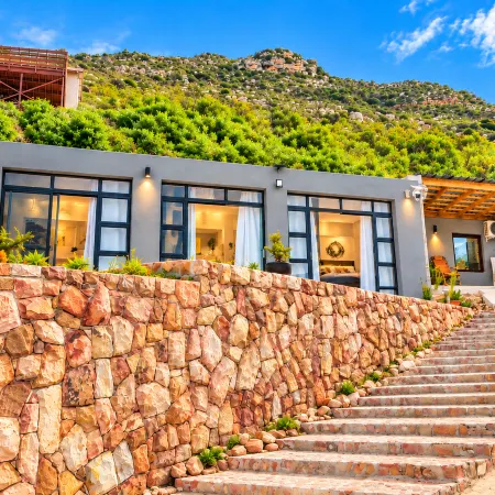 The Carved Rock | Mountain & Sea Views