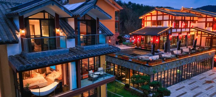 Samantha Lodge Zengjia Mountain Hotspring Hotels in Guangyuan