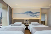 HEBE Xiyin Hotel (Loudi South Station New Municipal Government) - شرفة