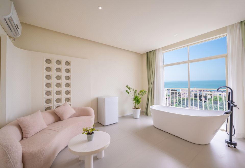 탄지우 홈스테이의 깔끔한 객실 내부