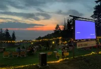 Thunder Cave Smoke Cloud. Starry Sky Camp Hotels near Leidong Plateau