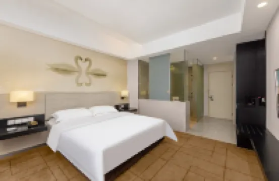 合肥政務中心天鵝湖萬達廣場錦江都城飯店 大玩家超樂場(天鵝湖萬達店)附近的飯店