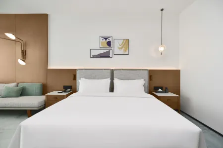 Qingdao Licang Jiahua Hotel Отели рядом с достопримечательностью «Qingdao Hengxing Vocatioanl & Technical College»