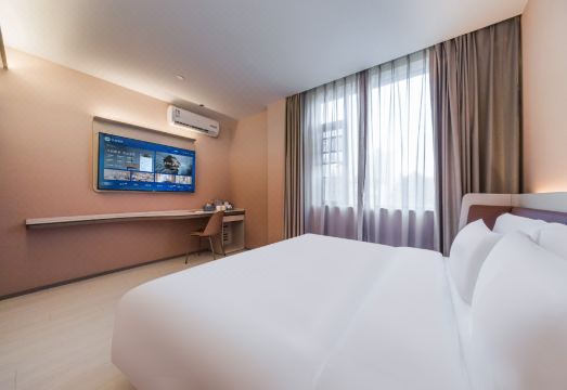 HanTing 호텔 (상하이 젠핑로 지하철역 신디엔) 객실 내부