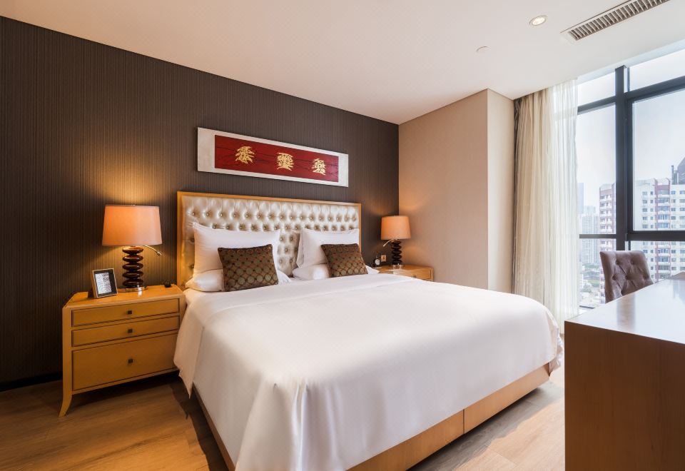 오크우드 프리미어 광저우의 고급스러운 외관