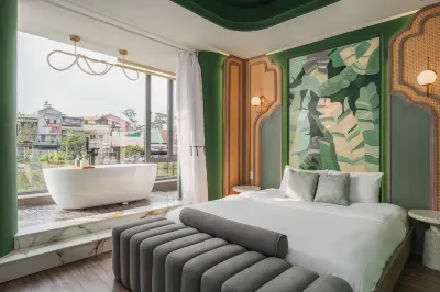 The Palette Dalat Hotels in Old Train Station
