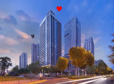 星空花園酒店（武漢冰雪中心國際博覽中心店） 鄰近湖北省廣播電視學校運動場的酒店