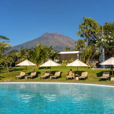 Palm Springs Bali Dive Resort Hotel berhampiran Pantai Tulamben