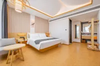 Xinxiang Jianguo HIDDEN Garden-Style Hotel - Balkon