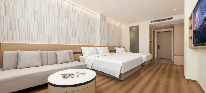 Wanda Yue Hotel (Pingtan Station Night Market, Longwangtou Beach) Hotéis em Condado de Pingtan