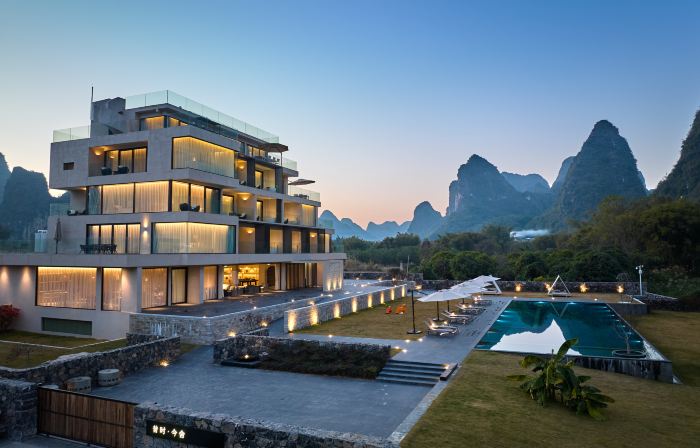 陽朔昔時今舍（十里畫廊遇龍河店）
