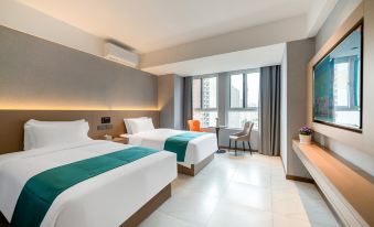 Soxia Hotel (Xi'an Hancheng Lake Scenic Area Dafengge Subway Station)