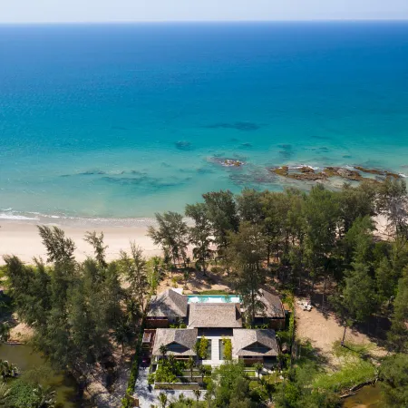 Luxury Beachfront Villa Phuket Private Pool Full Staff at Natai Beach