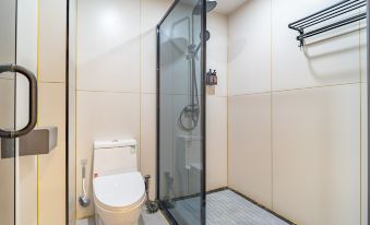 You can also stay at Meisu Hotel (Zhongjun World City Branch, Jinxianmen Avenue, Jieyang)