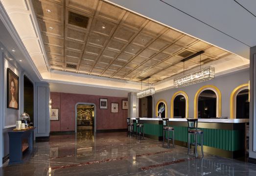 객실에서 본 샹강 야경