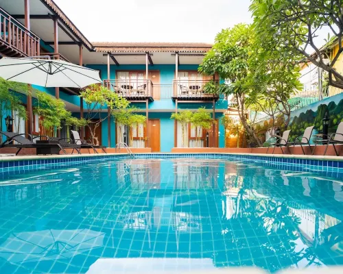 นิวชัมปะ บูทีค โรงแรม โรงแรมใกล้วัดมีชัย