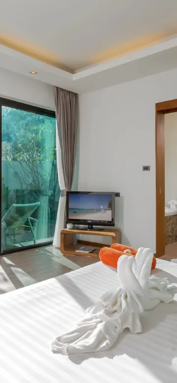 วิลลาแบบสองห้องนอนพร้อมสระว่ายน้ำส่วนตัว