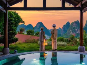 Yangshuo Fadai overhanging hot spring light luxury hotel
