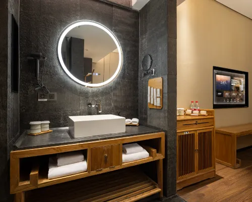 Pinman Yun Hotel (Shawan Park Metro Station Branch), Changsha South High-speed Railway Station Zimmer Photos