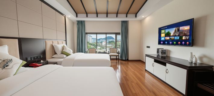 Xingyue Garden Hotel (Guiyang Qingzhen Business and Vocational College) โรงแรมในชิงเจิ้น