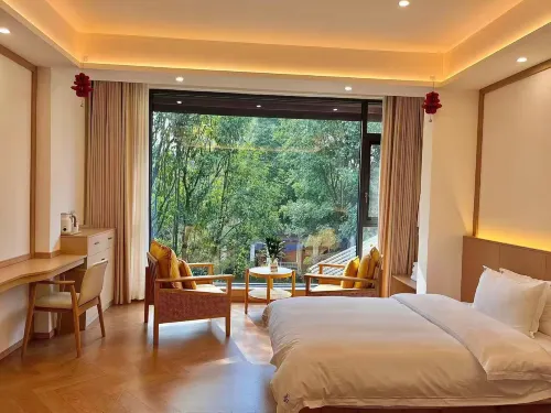 Zhuyin Qingcheng Hot Spring Resort - صديق للحيوانات الاليفة