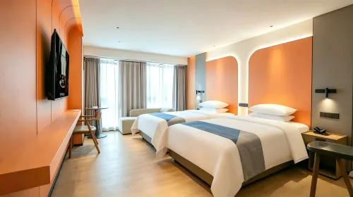 Xiangyin Huanting Light Luxury Hotel - parcheggio