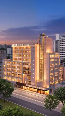 Hangzhou West Lake Hubin Fengqi Road Subway Station Atour Hotel - 4-نجوم