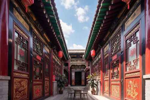 Ningfu Old Residence · Retreat · Elegant Residence with Bustling Street View (Pingyao South Street) - 3-Star