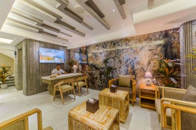 フロントデスク ホテル オーシャン グランド アット フルマーレの写真