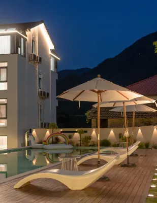 One Night and One Summer Anjiins Mountain Luxury Hot Spring Resort Homestay Hotels near shi ling cun