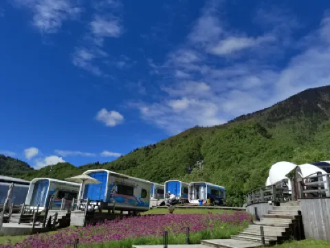 脱殼龜營地民宿（大邑西嶺雪山店） 鄰近西嶺雪山的酒店