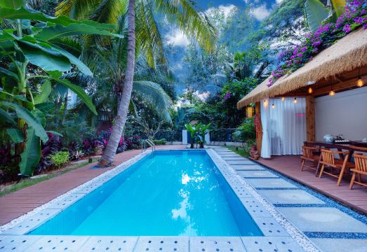 京合苑花堂泳池美宿（西双版纳景洪融创国际旅游度假区店）外景图