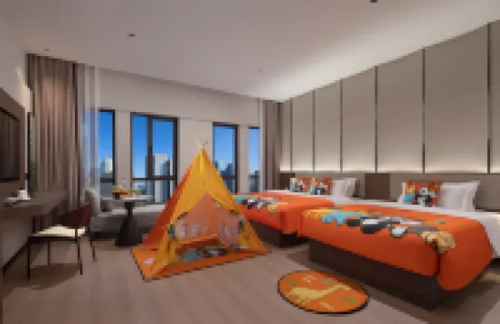 千江嶼·Island｜光影美學·設計師智能酒店（海峽路地鐵站店） 鄰近南濱路的酒店