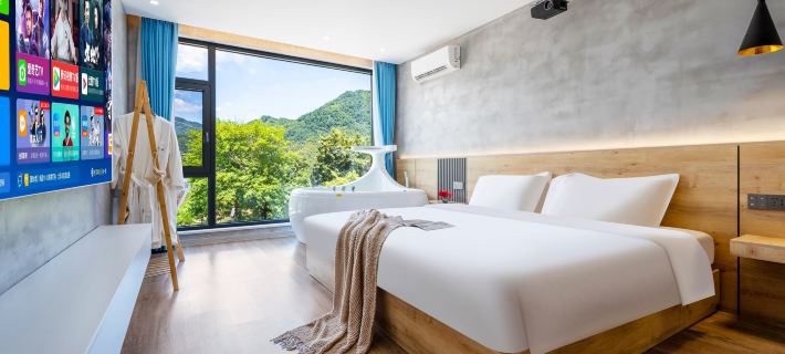 Yishui Shanju·Chujiatan Smart Homestay Hotele w: Ningguo