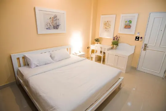 ห้องมาตรฐาน (ชั้น 3) 1 เตียงคู่ ห้ามสูบบุหรี่