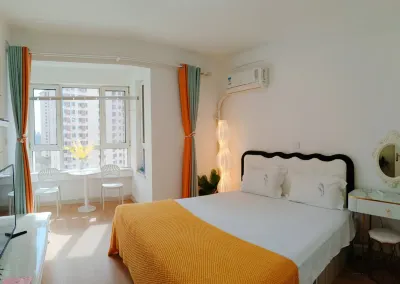 Tianjin Slow Life Homestay (Overseas Chinese City Happy Valley Branch) 닝허 치리하이 국립 습지공원 관광지구 호텔