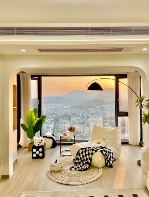 Qiyu Under the Mountain · Sky Lodge | Yuman Starry Dawn Boutique Hotel 바난구 호텔