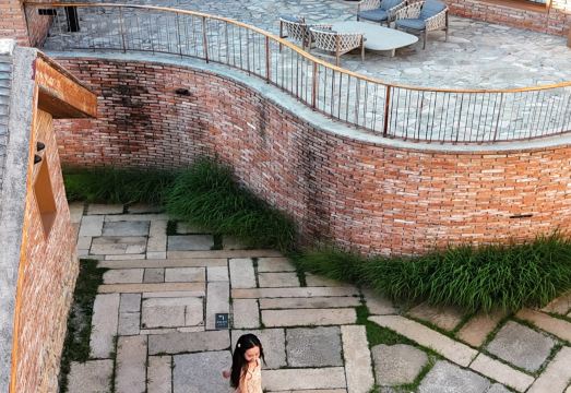 산사 빌리지 전경