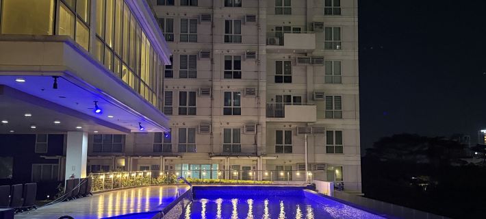 Davao Studio Unit at Abreeza Place Condo Near Mall Hotéis em Davao