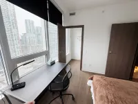 2bedrooms condo with a view of the most beautiful night scene in downtown Toronto