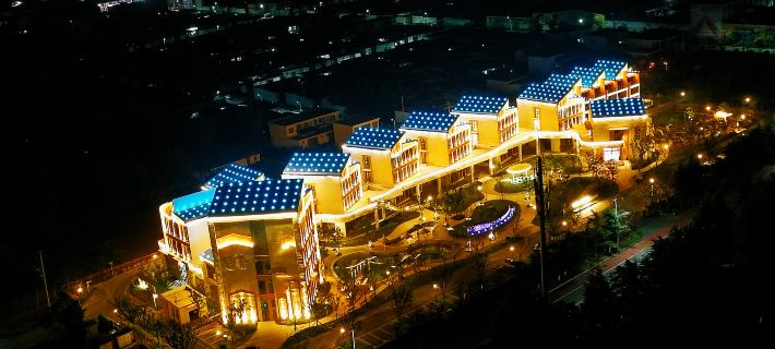 Tuyuan Four Seasons Shiguang Vacation Apartment Hotele w: Linyi