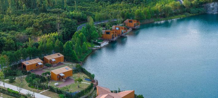 Yixing Hidden Dragon Valley 18 Camping Hotel Hotel di Yixing