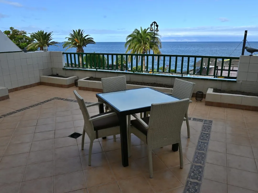 1st Line Sea View - Terraza Al Mar Y Piscina - Plaza - Canarias