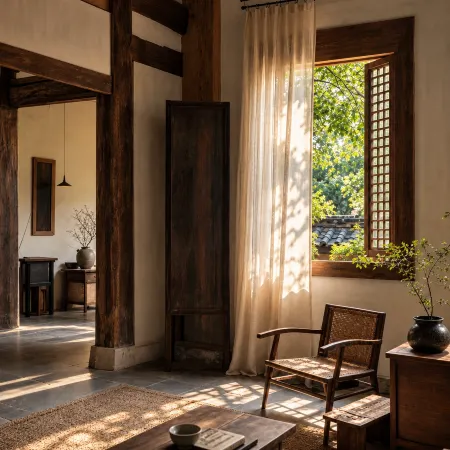 Meizhou Island · Ruyuan · Song Style丨Artistic Design Guesthouse (Mazu Ancestral Temple)