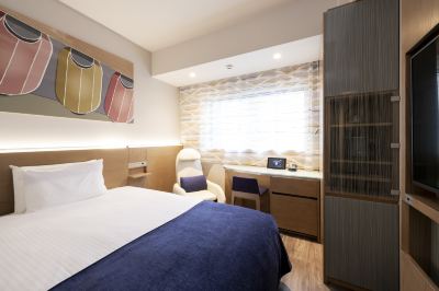 セミダブルルーム レム東京京橋の写真