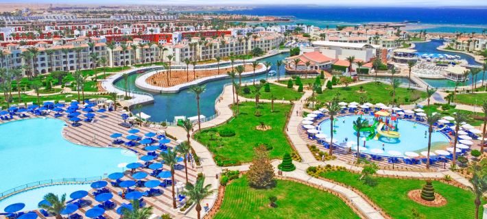 Pickalbatros Dana Beach Resort - Aqua Park Hotele w: Hurghada