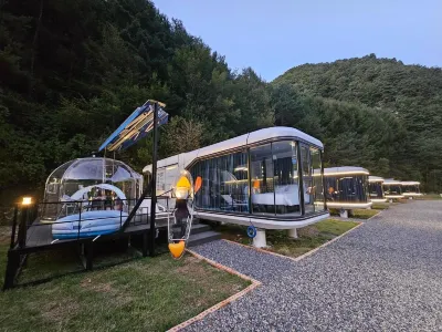 galaxy x hotel type caravan glamping&pension