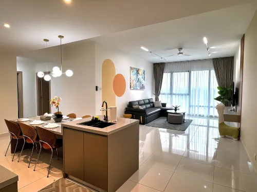 Mosaic Midvalley CityAsh 3BR 8pax bathtub
