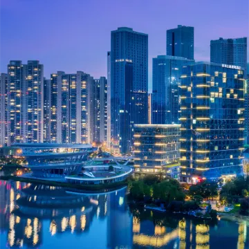 長沙麥客達溫德姆·湖景飯店（梅溪湖西地鐵站店） 中塘附近的飯店